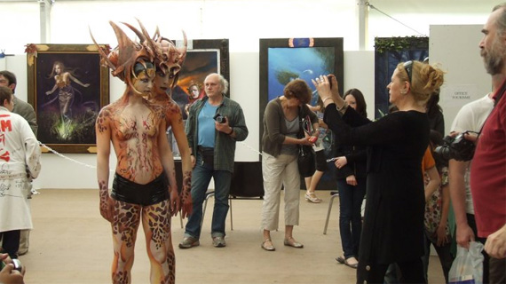 Body-painting avec Thibodypaint