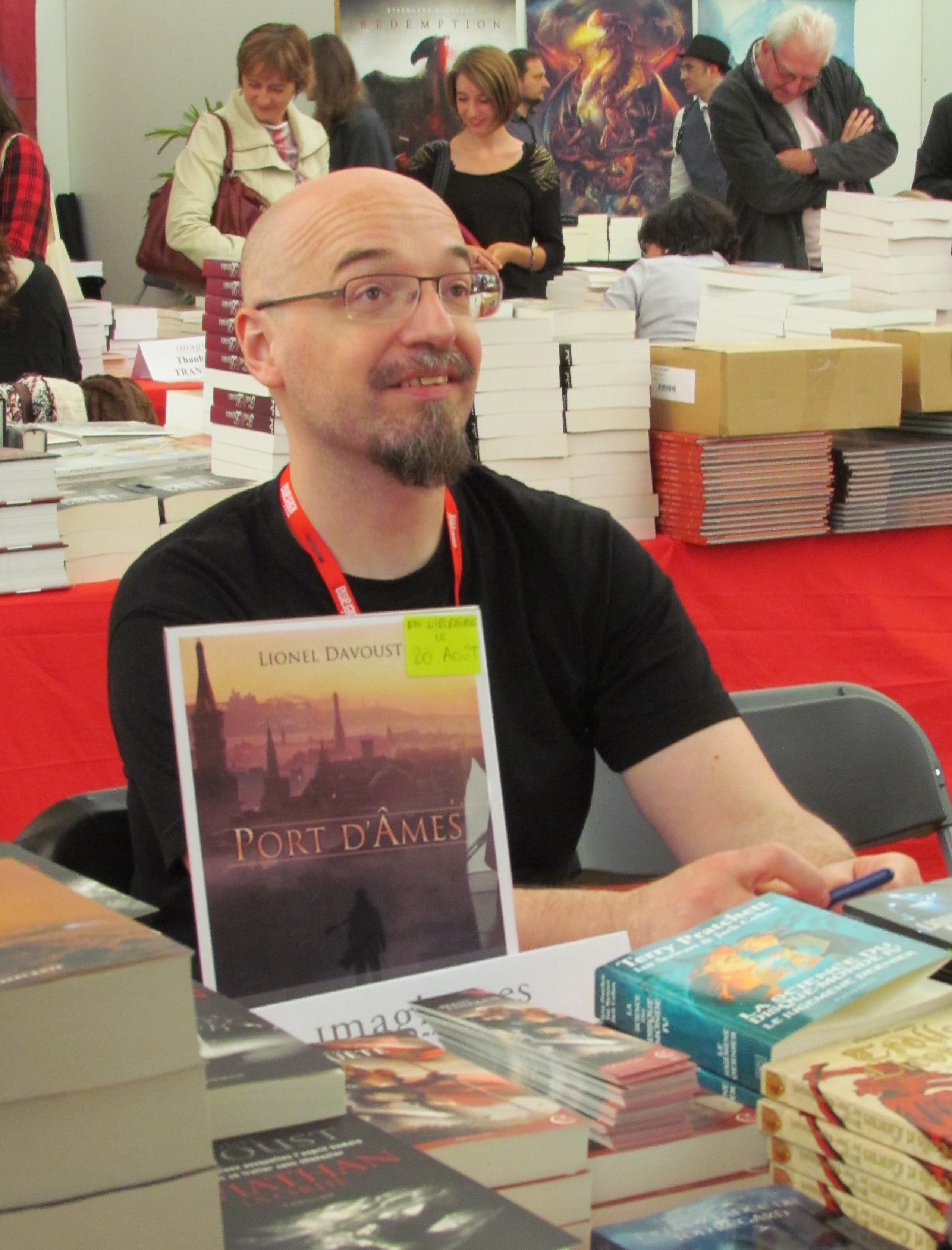 Lionel davoust Les Imaginales